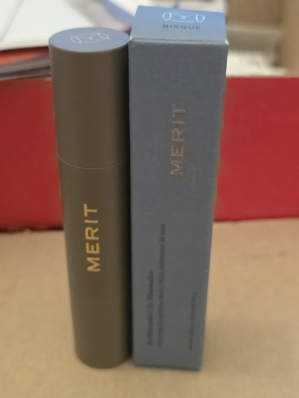 Merit The Minimalist Perfecting Complexion Foundation & Concealer Stick BISQUE